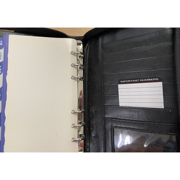 Mundi Mundex Zipper Day Planner Black - Picture 6 of 7